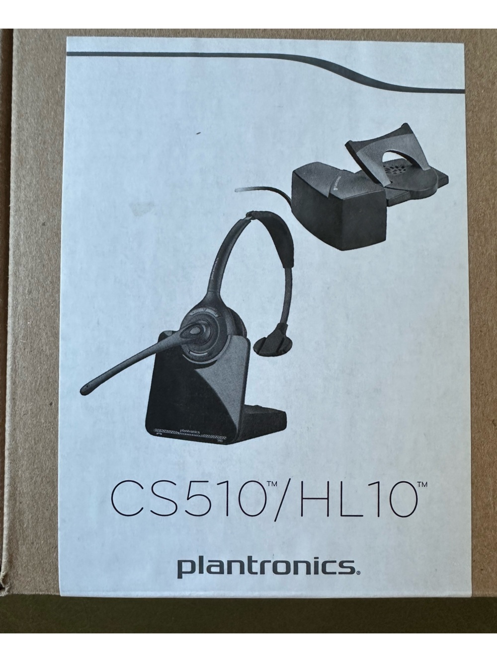 Platronics CS510/HL10 Wireless Mono Headset - Black